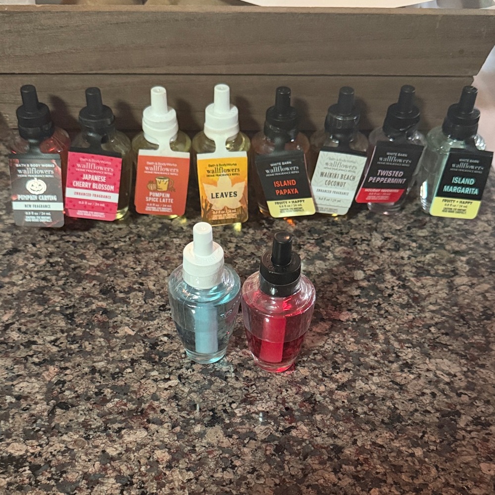 10 Bath & Body Works Fragrance wallflower refills